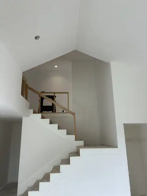 Level-5 finish the whole two story house, installed new inside and outside corners project photo